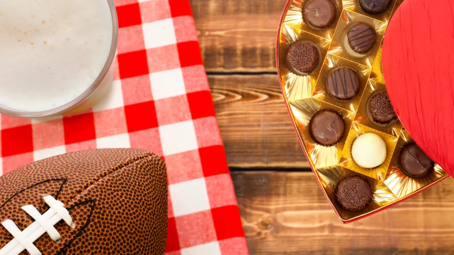 Football and chocolate